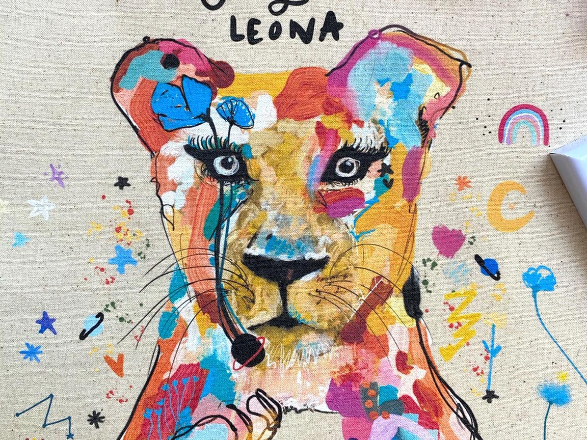 TOTE BAG GUAPA Y LEONA 4 Tote Bag Guapa y leona