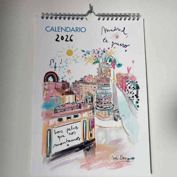 CALENDARIO DE PARED MADRID