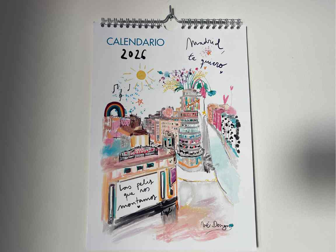 CALENDARIO DE PARED MADRID