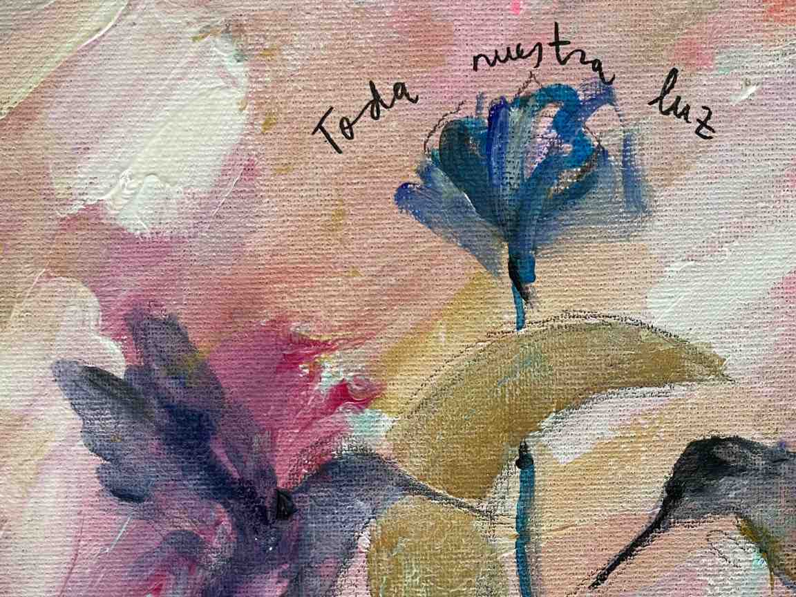 LIENZO CORAZÓN EN ACRÍLICO 3 LIENZO CORAZÓN EN ACRÍLICO - Imagen 3