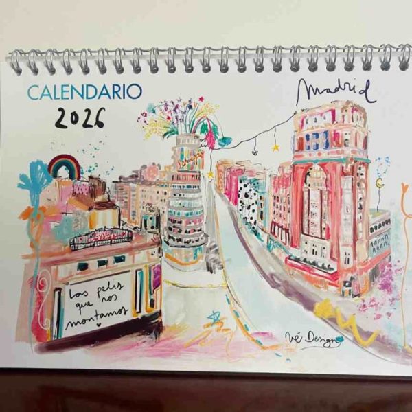 CALENDARIO DE MESA MADRID
