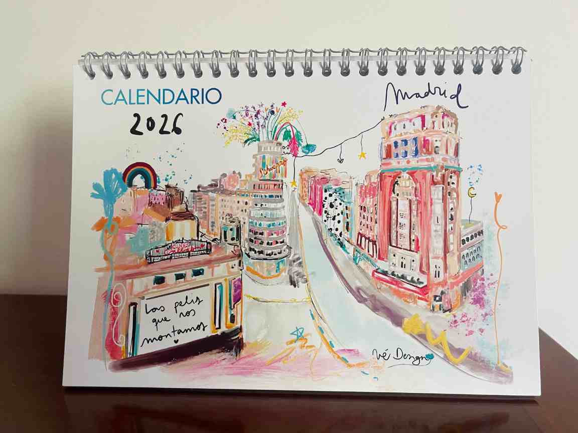 CALENDARIO DE MESA MADRID