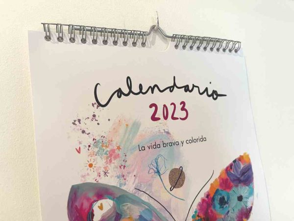 Calendario Brava y colorida 2023