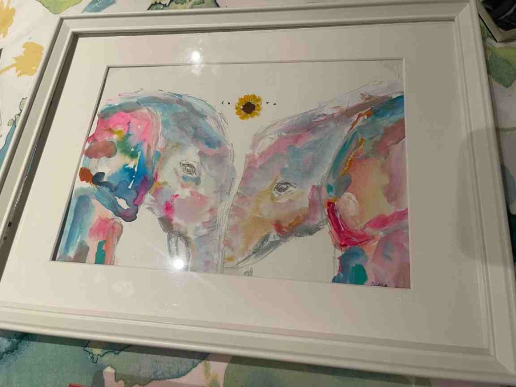 Cómo enmarcar acuarelas (consejitos breves) 2 02945jksdf