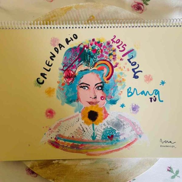 CALENDARIO A DOBLE CARA DE PARED