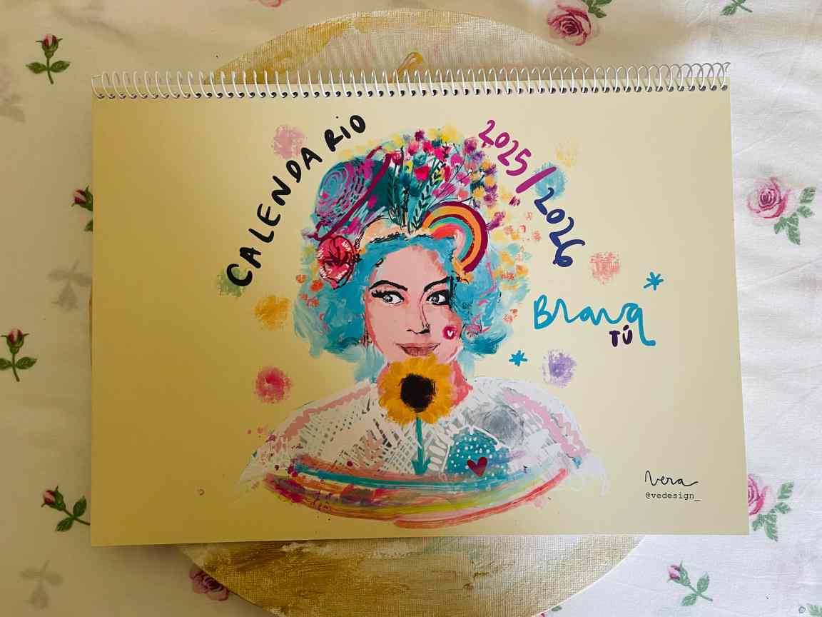 CALENDARIO A DOBLE CARA DE PARED