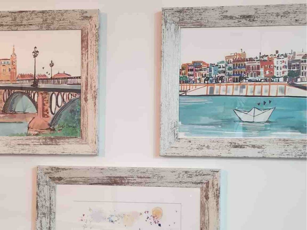 Cómo enmarcar acuarelas (consejitos breves) 11 kdfpsdkf