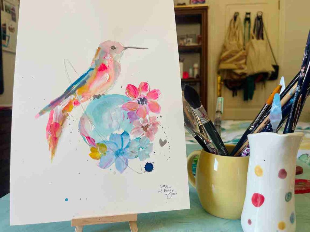 Cómo enmarcar acuarelas (consejitos breves) 18 cómo enmarcar acuarelas