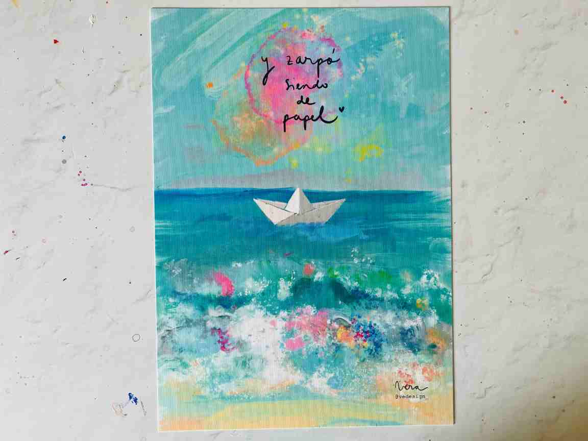 ZARPÓ 1 lámina decorativa Zarpó